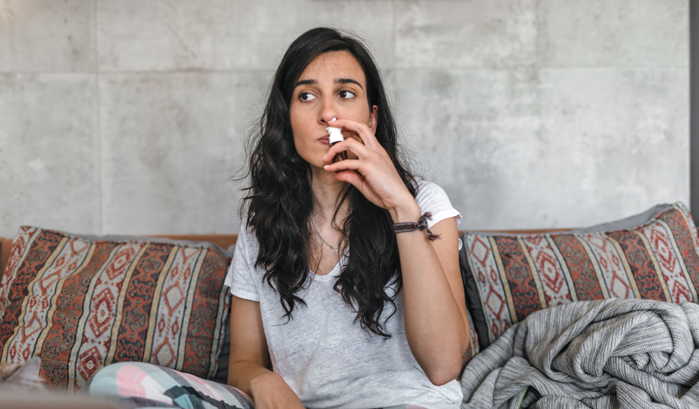 Nat&uuml;rliche Sprays gegen trockene Nasenschleimhaut